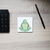 Yoga turtle funny coaster drink mat - Graphic Gear