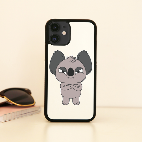 Angry koala iPhone case cover 11 11Pro Max XS XR X - Graphic Gear