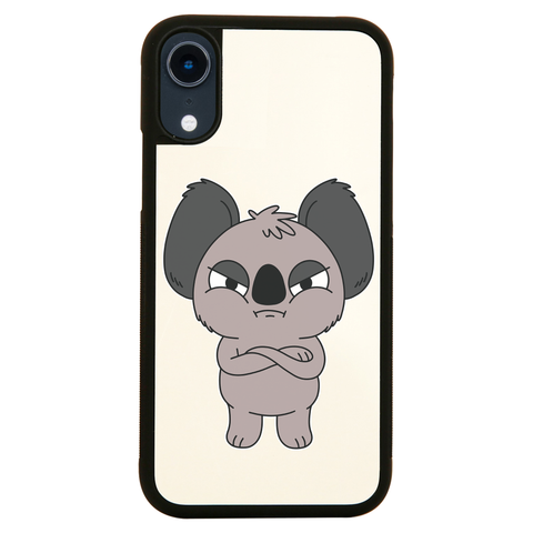 Angry koala iPhone case cover 11 11Pro Max XS XR X - Graphic Gear
