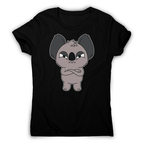 Angry koala women's t-shirt - Graphic Gear
