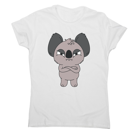 Angry koala women's t-shirt - Graphic Gear