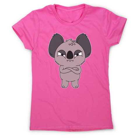 Angry koala women's t-shirt - Graphic Gear