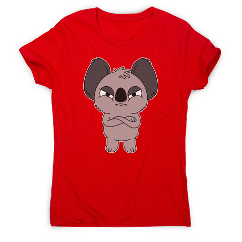 Angry koala women's t-shirt - Graphic Gear