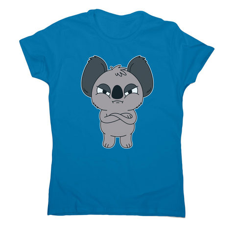 Angry koala women's t-shirt - Graphic Gear