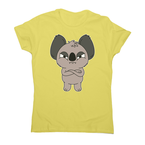 Angry koala women's t-shirt - Graphic Gear