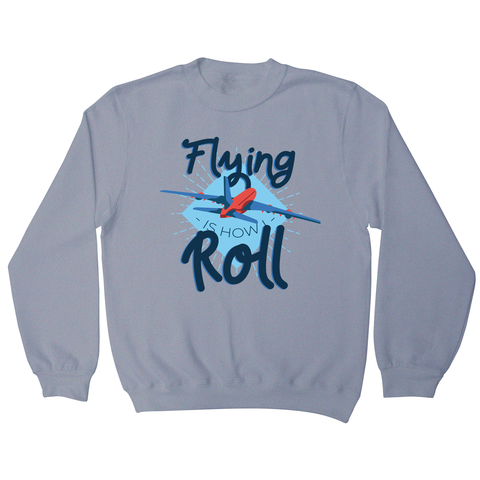 Flying airplane sweatshirt - Graphic Gear