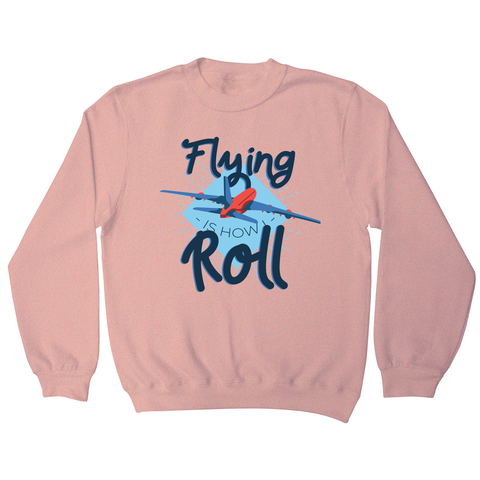Flying airplane sweatshirt - Graphic Gear