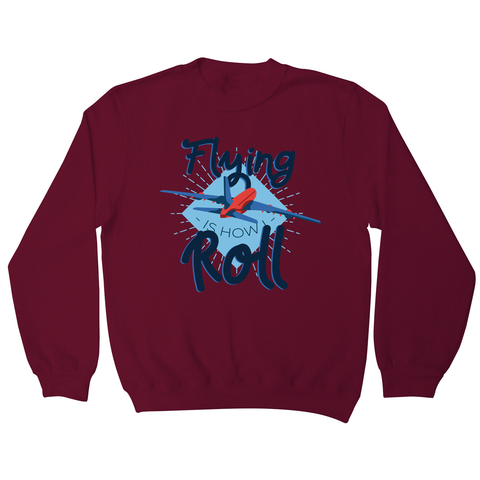 Flying airplane sweatshirt - Graphic Gear