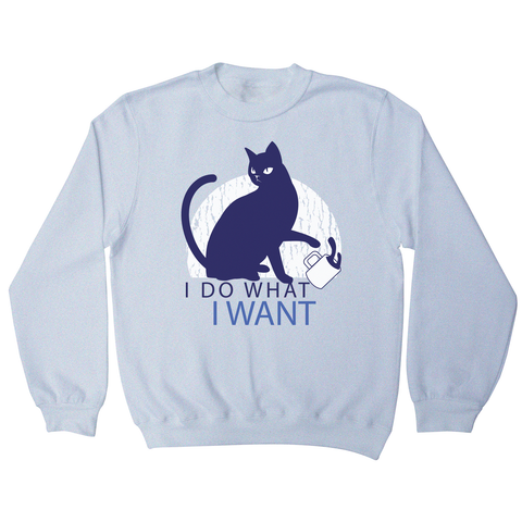 Rebel cat funny sweatshirt - Graphic Gear