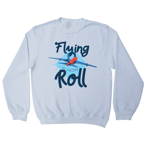 Flying airplane sweatshirt - Graphic Gear