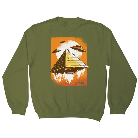 Pyramid ufo sweatshirt - Graphic Gear