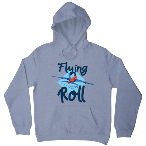 Flying airplane hoodie - Graphic Gear