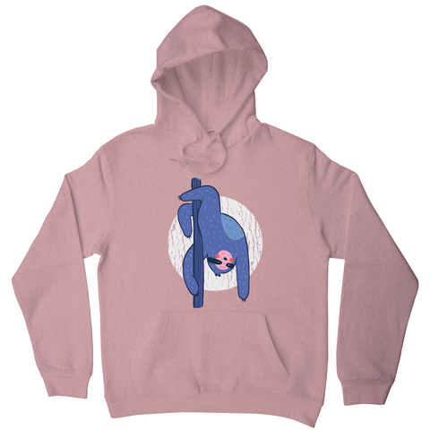 Pole dance sloth funny hoodie - Graphic Gear