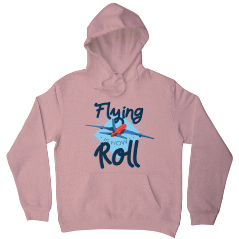 Flying airplane hoodie - Graphic Gear