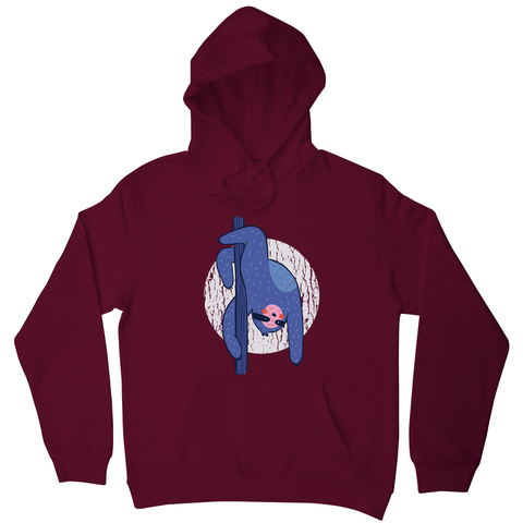 Pole dance sloth funny hoodie - Graphic Gear
