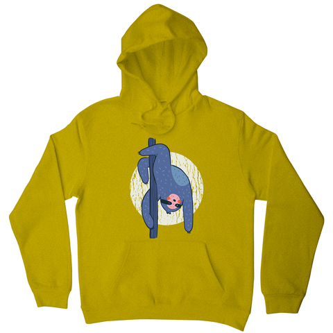 Pole dance sloth funny hoodie - Graphic Gear