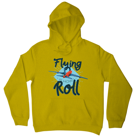 Flying airplane hoodie - Graphic Gear