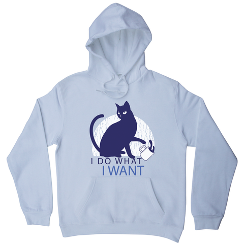 Rebel cat funny hoodie - Graphic Gear