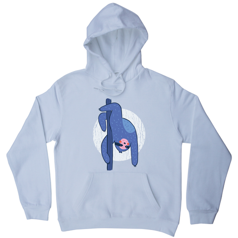 Pole dance sloth funny hoodie - Graphic Gear