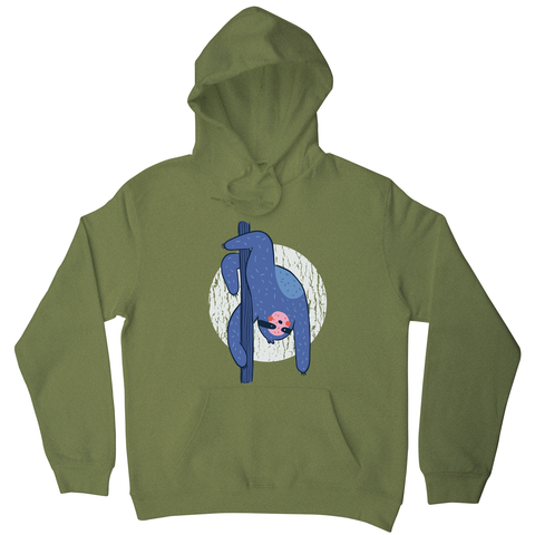 Pole dance sloth funny hoodie - Graphic Gear