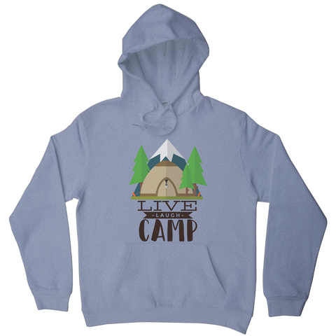 Live laugh camp hoodie - Graphic Gear