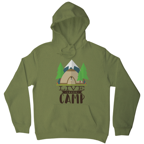 Live laugh camp hoodie - Graphic Gear