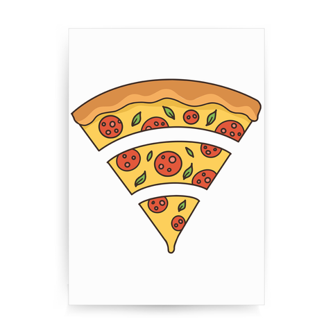Wifi pizza food print poster wall art decor - Graphic Gear