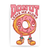 Donut leave me funny food print poster wall art decor - Graphic Gear
