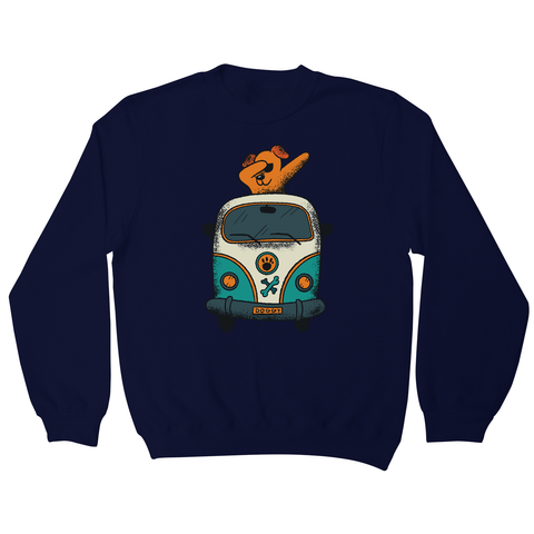 Dabbing dog van sweatshirt - Graphic Gear