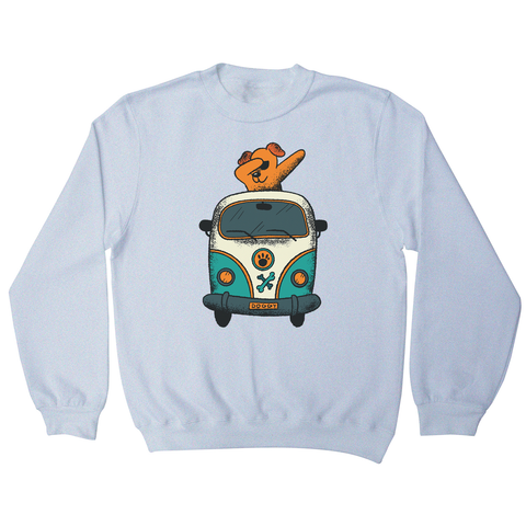 Dabbing dog van sweatshirt - Graphic Gear