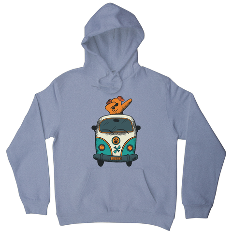 Dabbing dog van hoodie - Graphic Gear