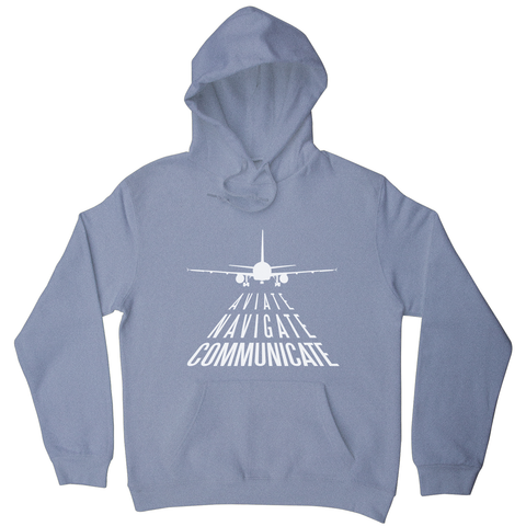 Aviation quote hoodie - Graphic Gear