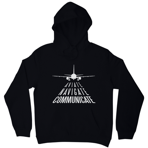 Aviation quote hoodie - Graphic Gear