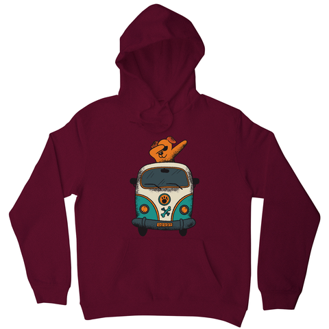 Dabbing dog van hoodie - Graphic Gear