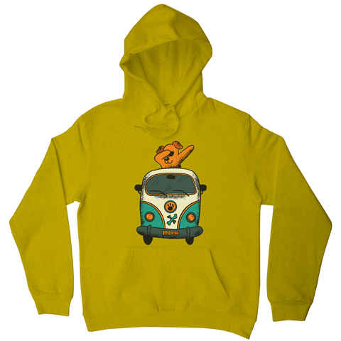 Dabbing dog van hoodie - Graphic Gear