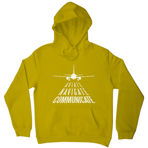 Aviation quote hoodie - Graphic Gear
