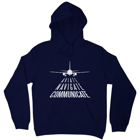 Aviation quote hoodie - Graphic Gear