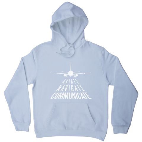 Aviation quote hoodie - Graphic Gear