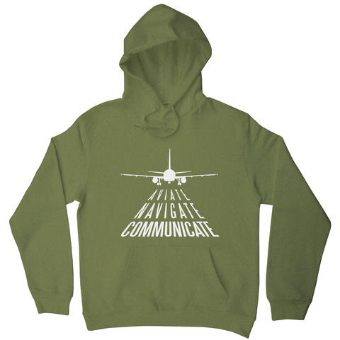 Aviation quote hoodie - Graphic Gear