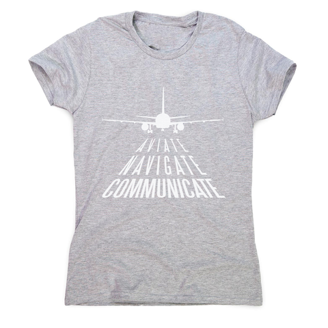 Aviation quote women's t-shirt - Graphic Gear