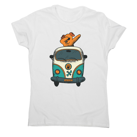 Dabbing dog van women's t-shirt - Graphic Gear