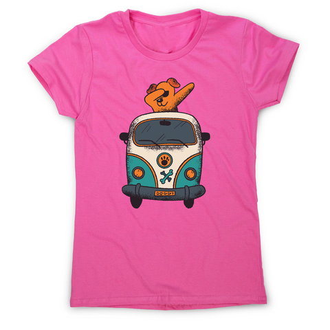 Dabbing dog van women's t-shirt - Graphic Gear