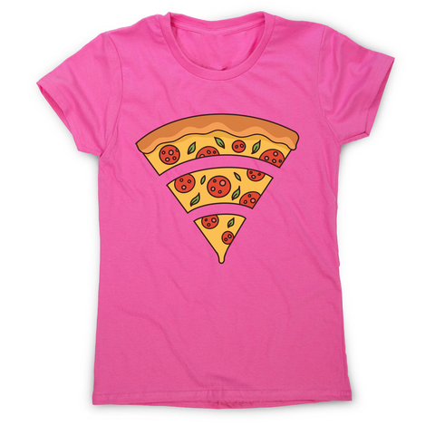 Wifi pizza food women's t-shirt - Graphic Gear