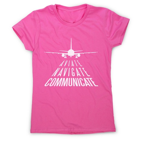 Aviation quote women's t-shirt - Graphic Gear