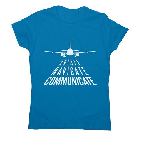 Aviation quote women's t-shirt - Graphic Gear
