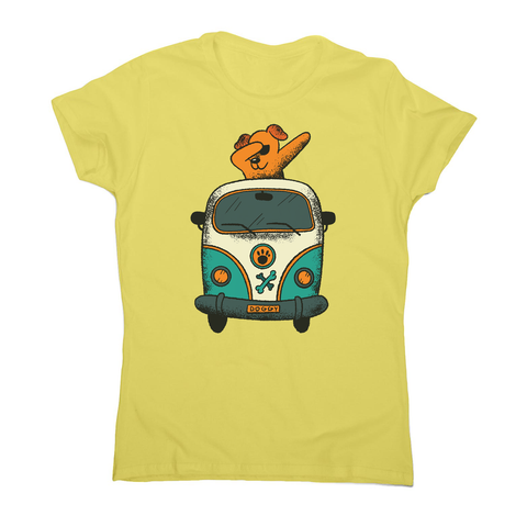 Dabbing dog van women's t-shirt - Graphic Gear