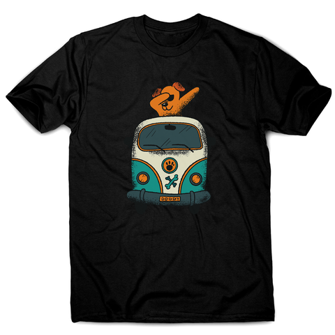 Dabbing dog van men's t-shirt - Graphic Gear