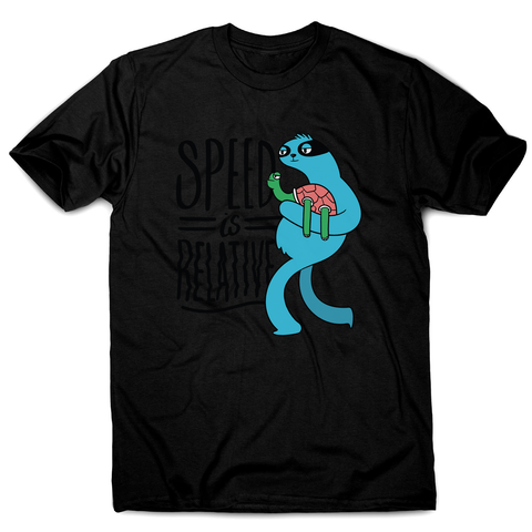 Speed is relative men's t-shirt - Graphic Gear