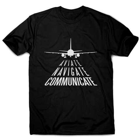 Aviation quote men's t-shirt - Graphic Gear