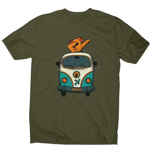 Dabbing dog van men's t-shirt - Graphic Gear